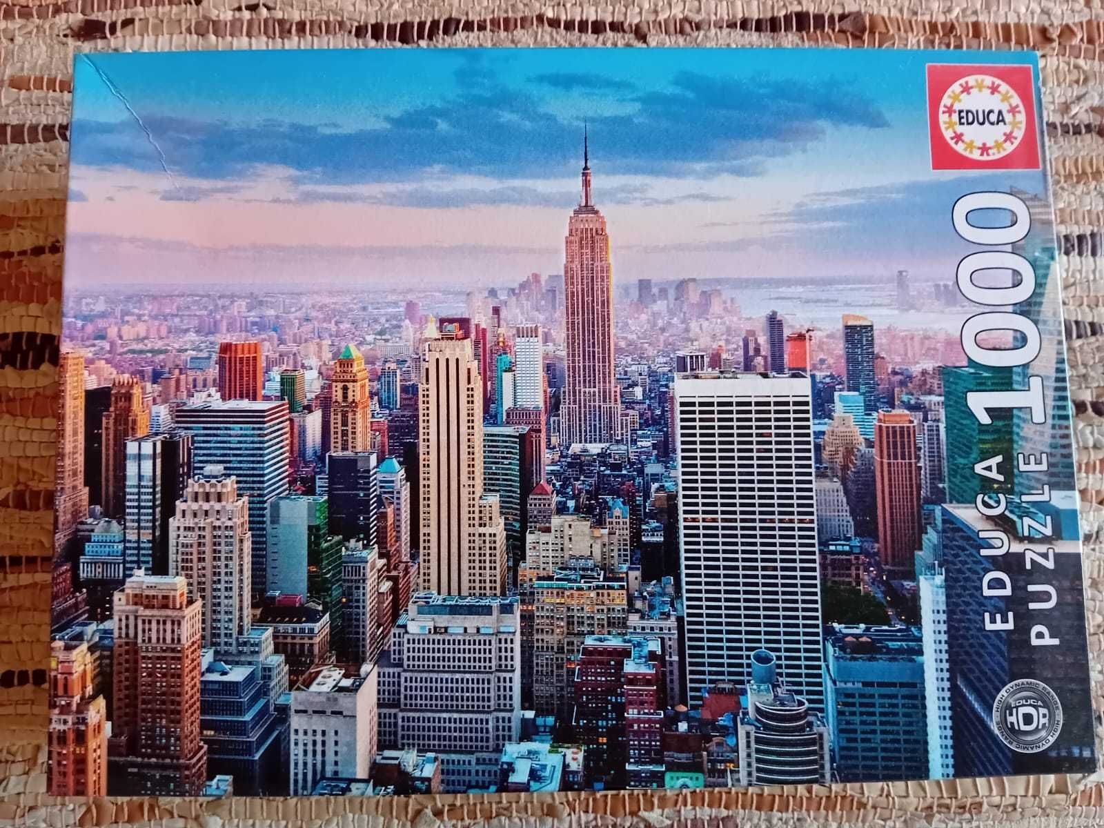 puzzle de nova york com 1000 peças