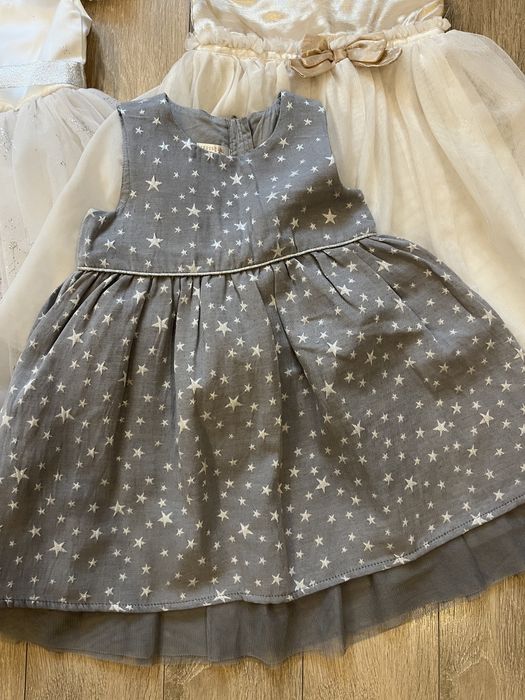 Новорічна сукня/ сукня сніжинка для дівчинки