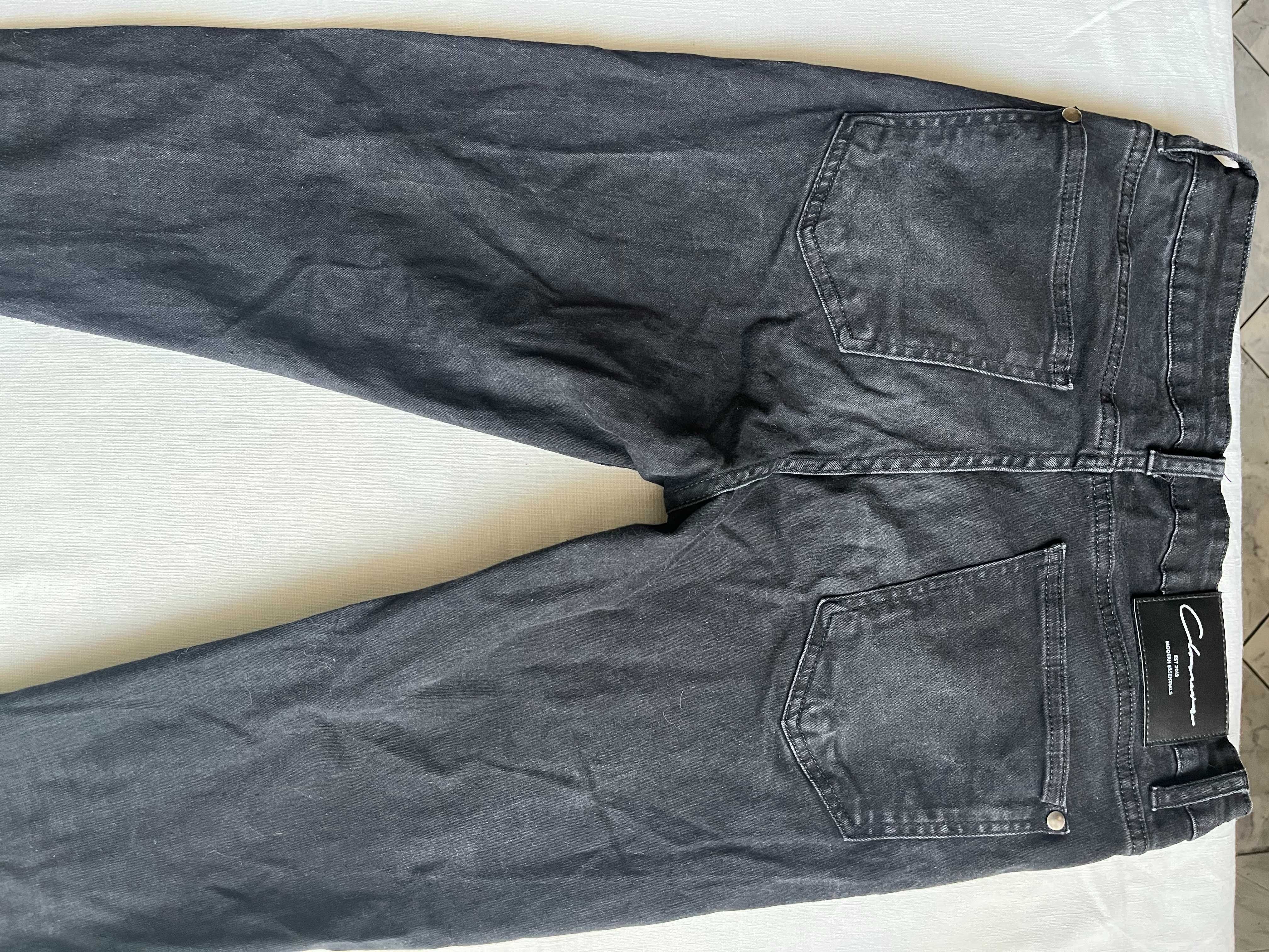 Czarne jeansy CLOSURE skinny rozmiar 34R