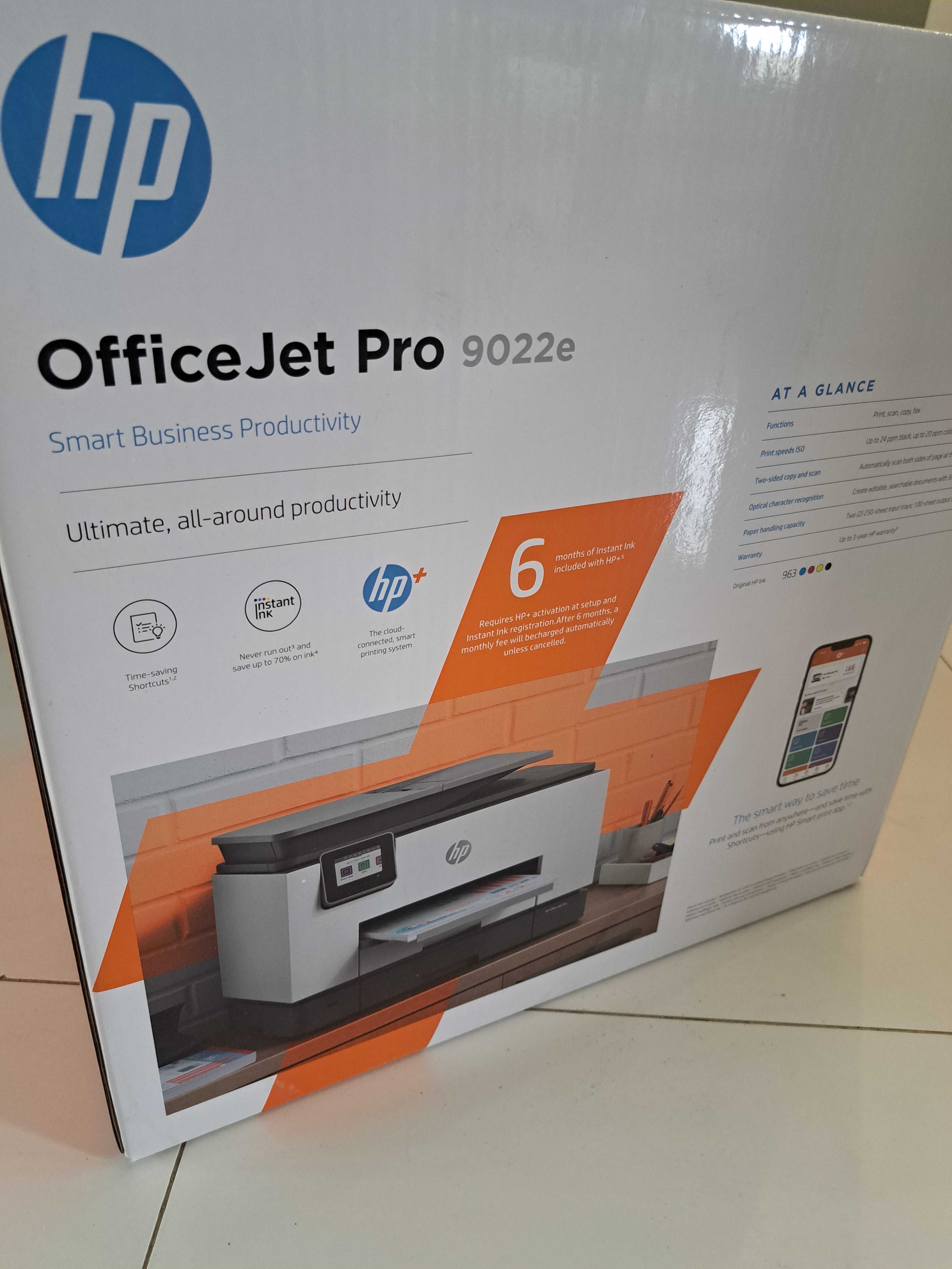 HP OfficeJet Pro 9022e Duplex ADF Wi-Fi LAN Instant Ink HP+