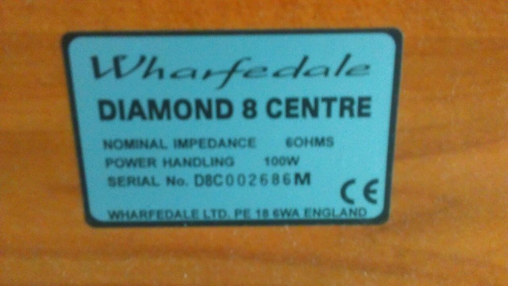 Głośniki Wharfedale Diamond 8.1+głośnik 8 Centre