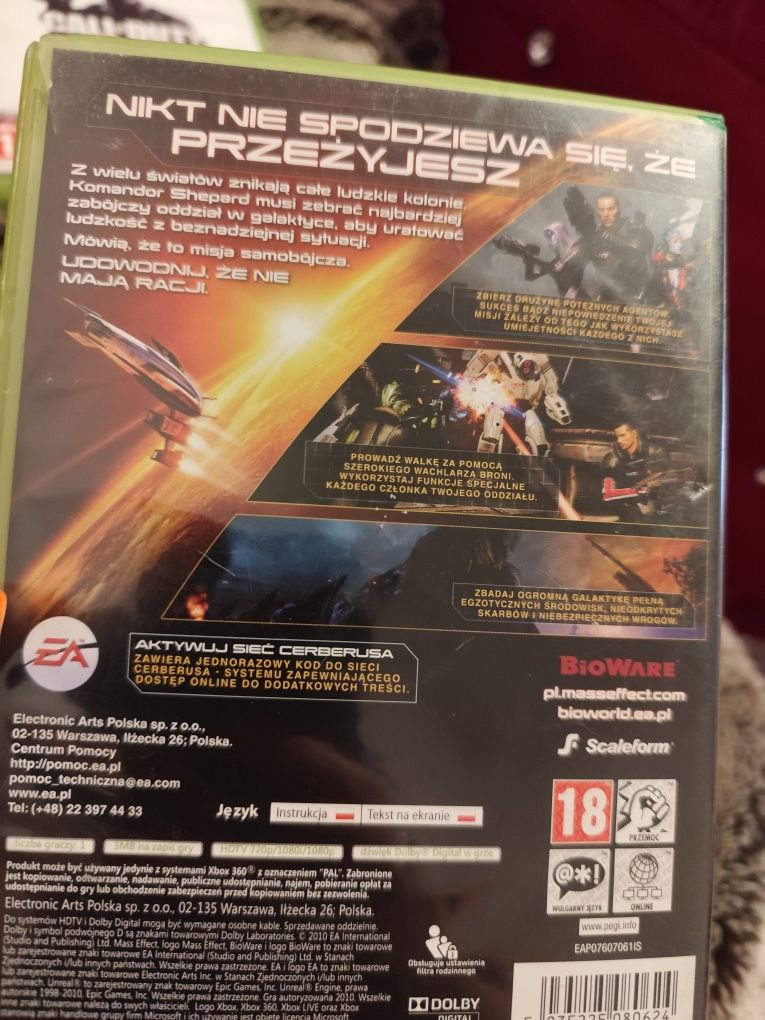 Gra na Xbox 360 Mass2 effect PL