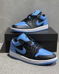 Buty Nike Air Jordan 1 czarno-niebieskie