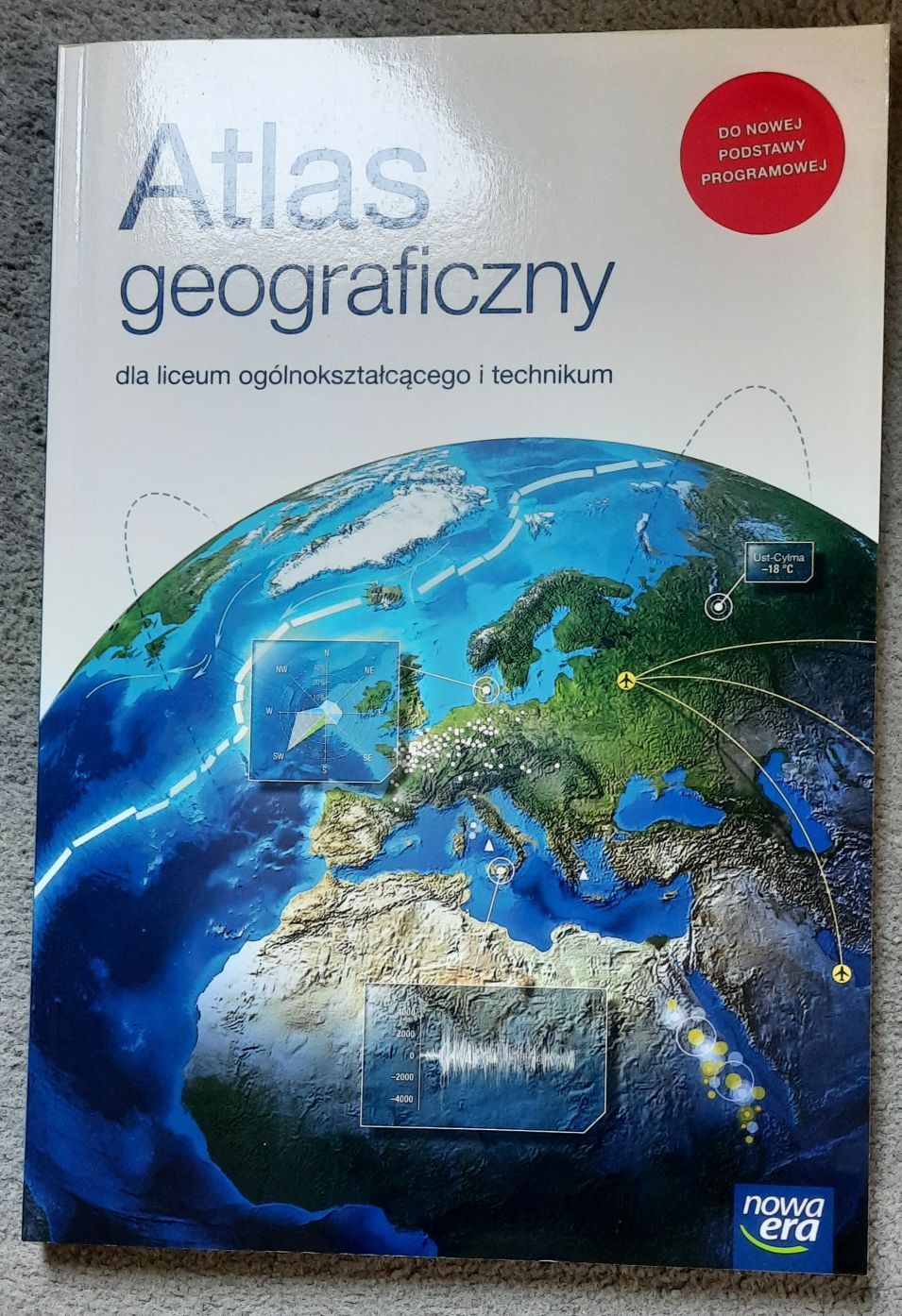 Atlas geograficzny do liceum i technikum nowa podstawa programowa