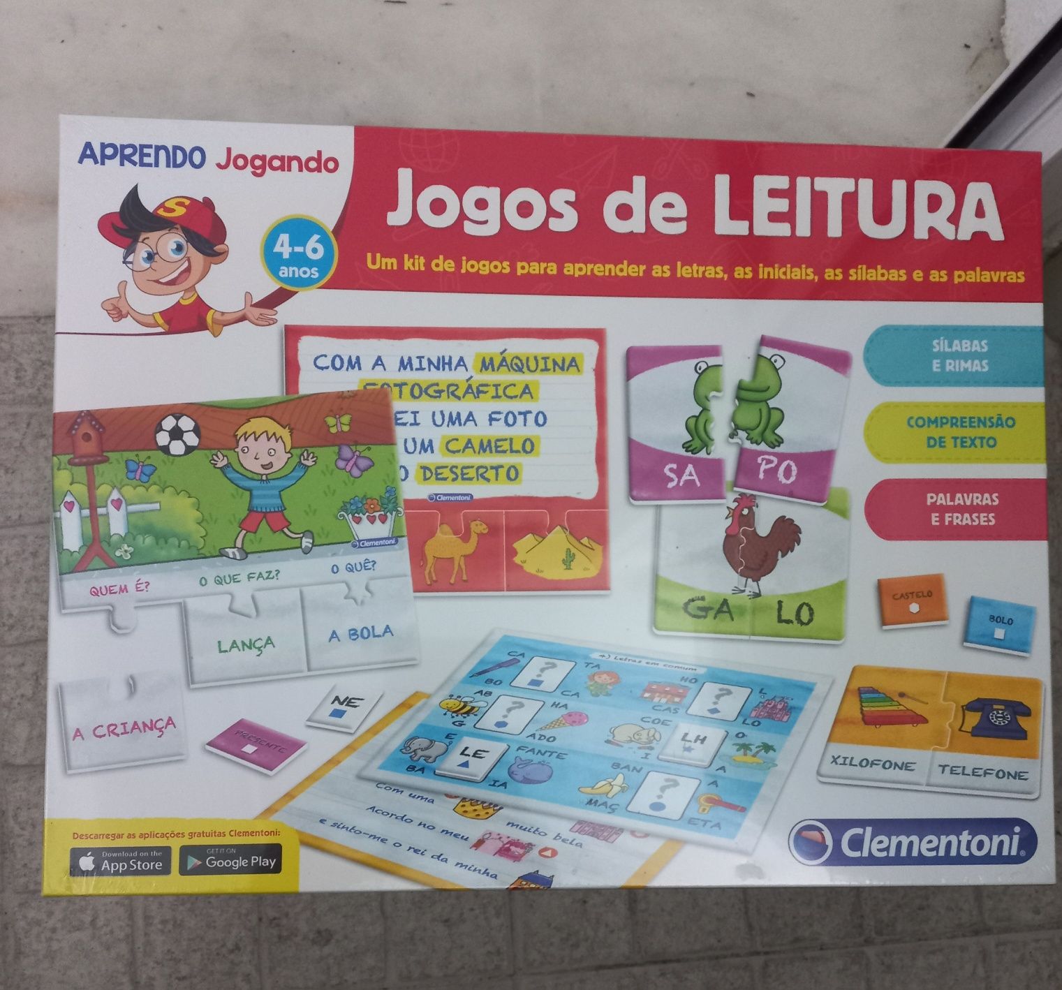 Jogos de leitura Clementoni