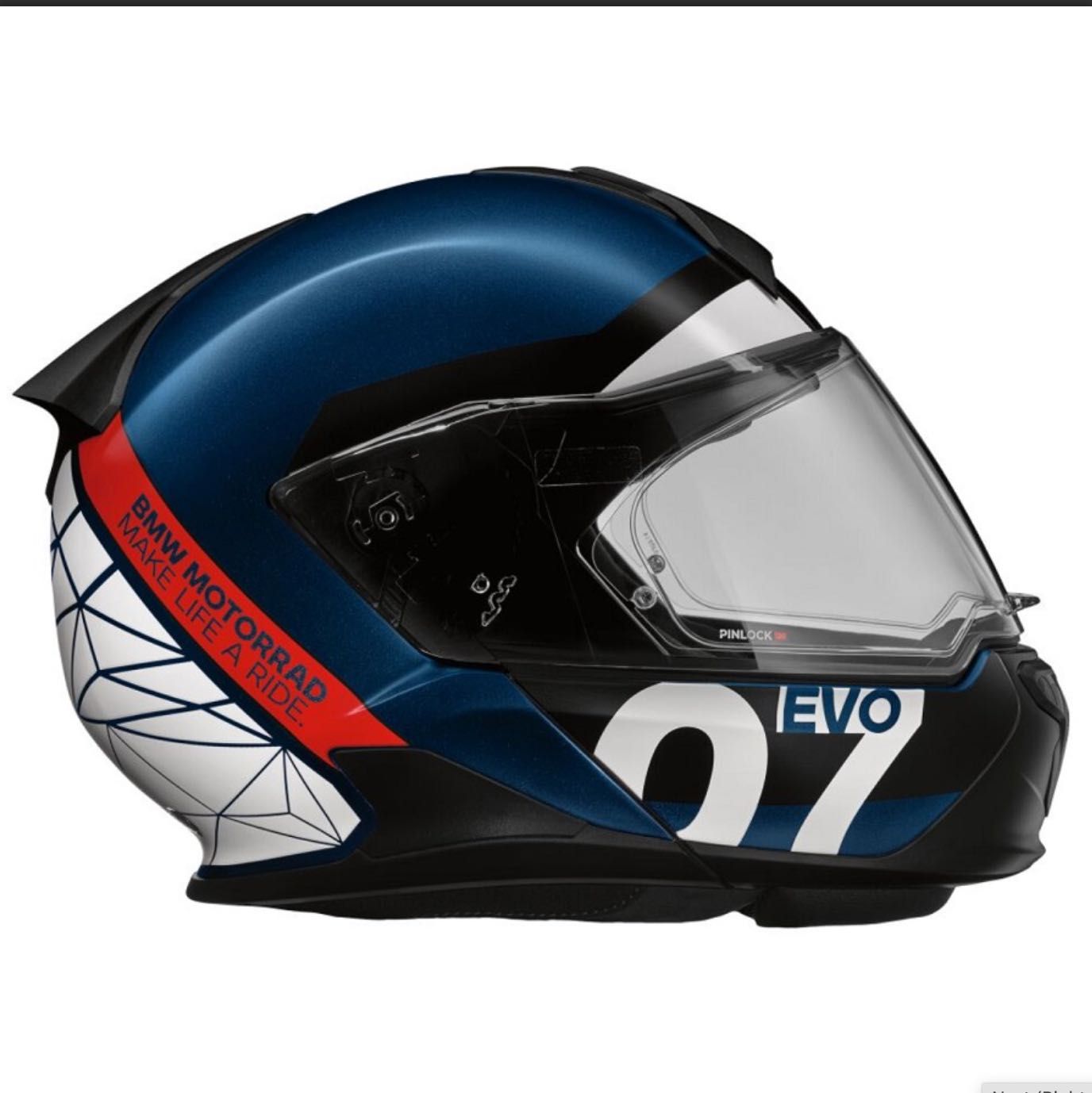 Kask BMW System 7 Carbon Evo , L 58/59  BMW Connected Ride COM U .