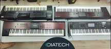 Reparação de teclados musicais Roland Yamaha Korg Nord Casio Kurzweil