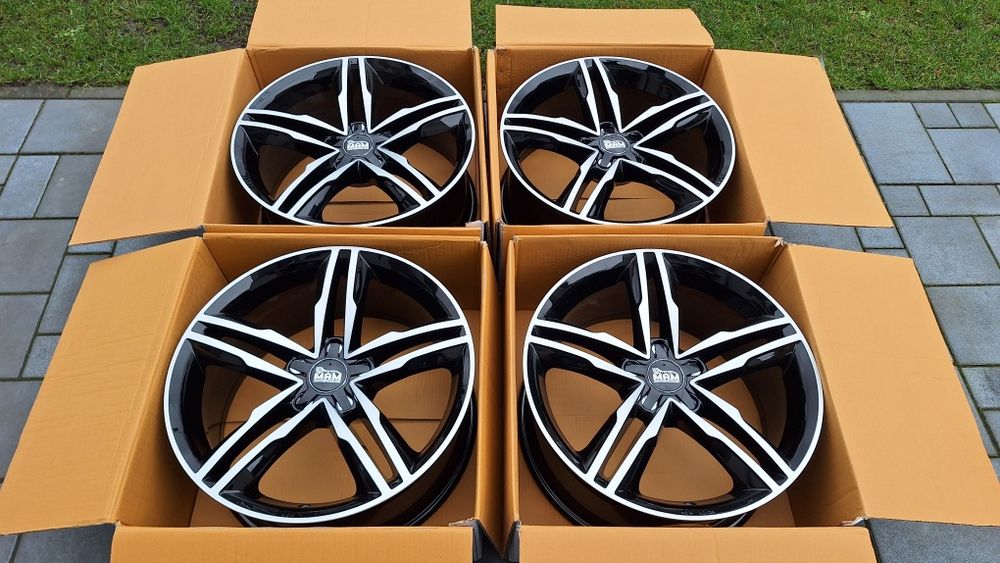 Nowe Alufelgi 5x112 R18 Audi A4 B7 B8 B9 A5 A6 C7 Q3 Q5 Vw Arteon