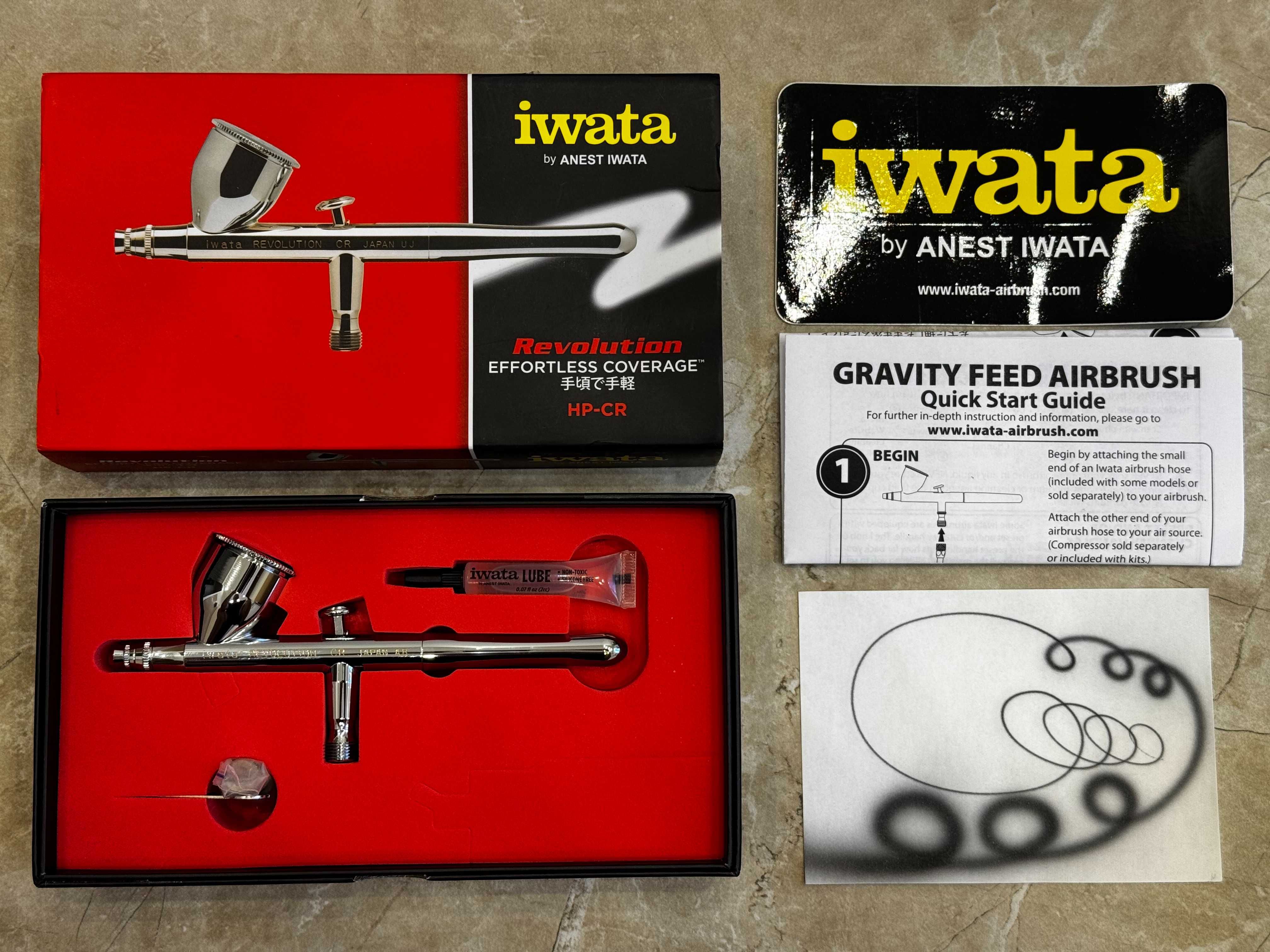 Аерограф IWATA HP-CR