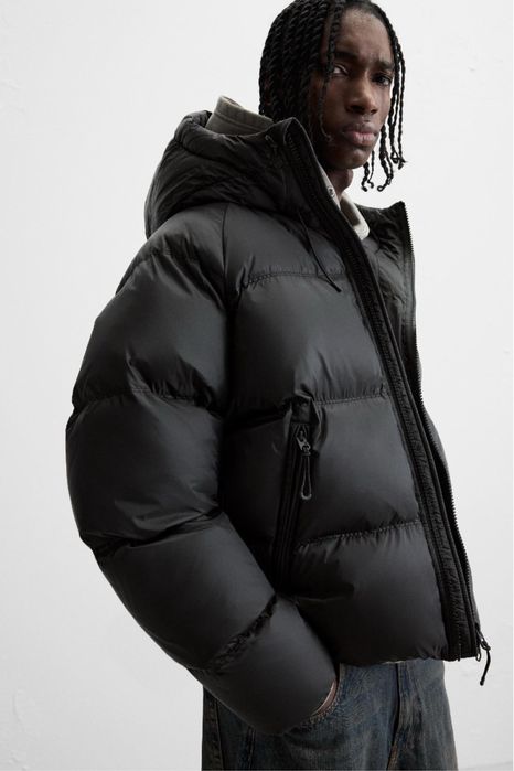 ПУХ60%\ПЕРО40%| Чоловічий пуховик ZARA розмір L