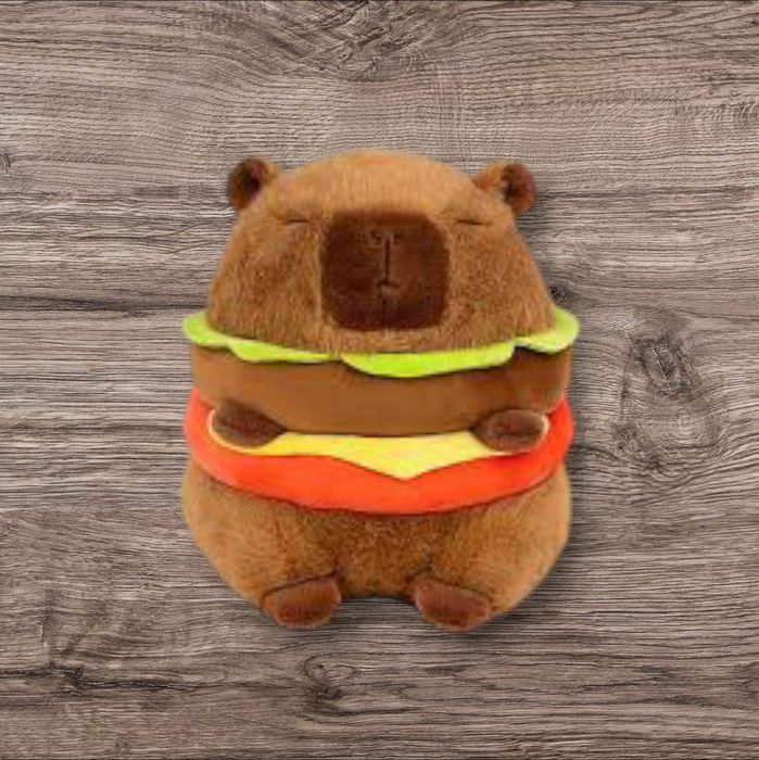 Maskotka Kapibara hamburger  dla dzieci