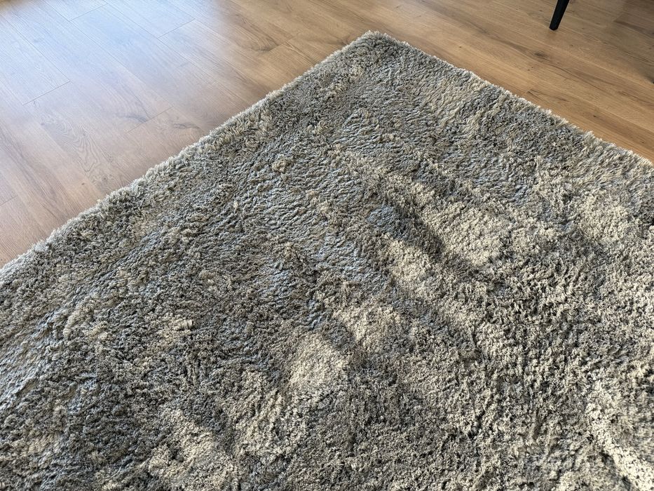 Tapete de Pelo cinzento