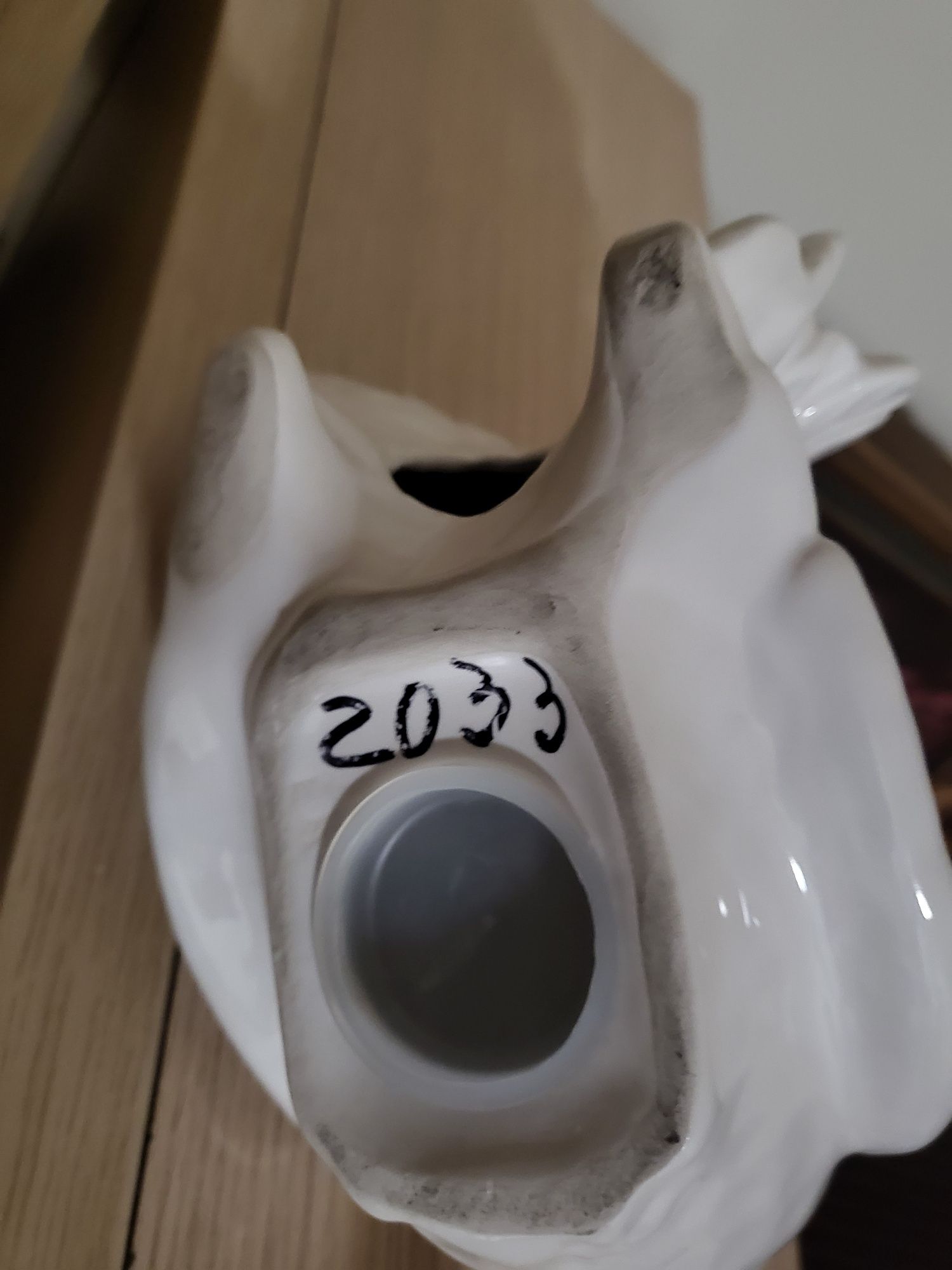 Pomba Branca porcelana