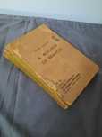Livro antigo manual de 1953 GNR
