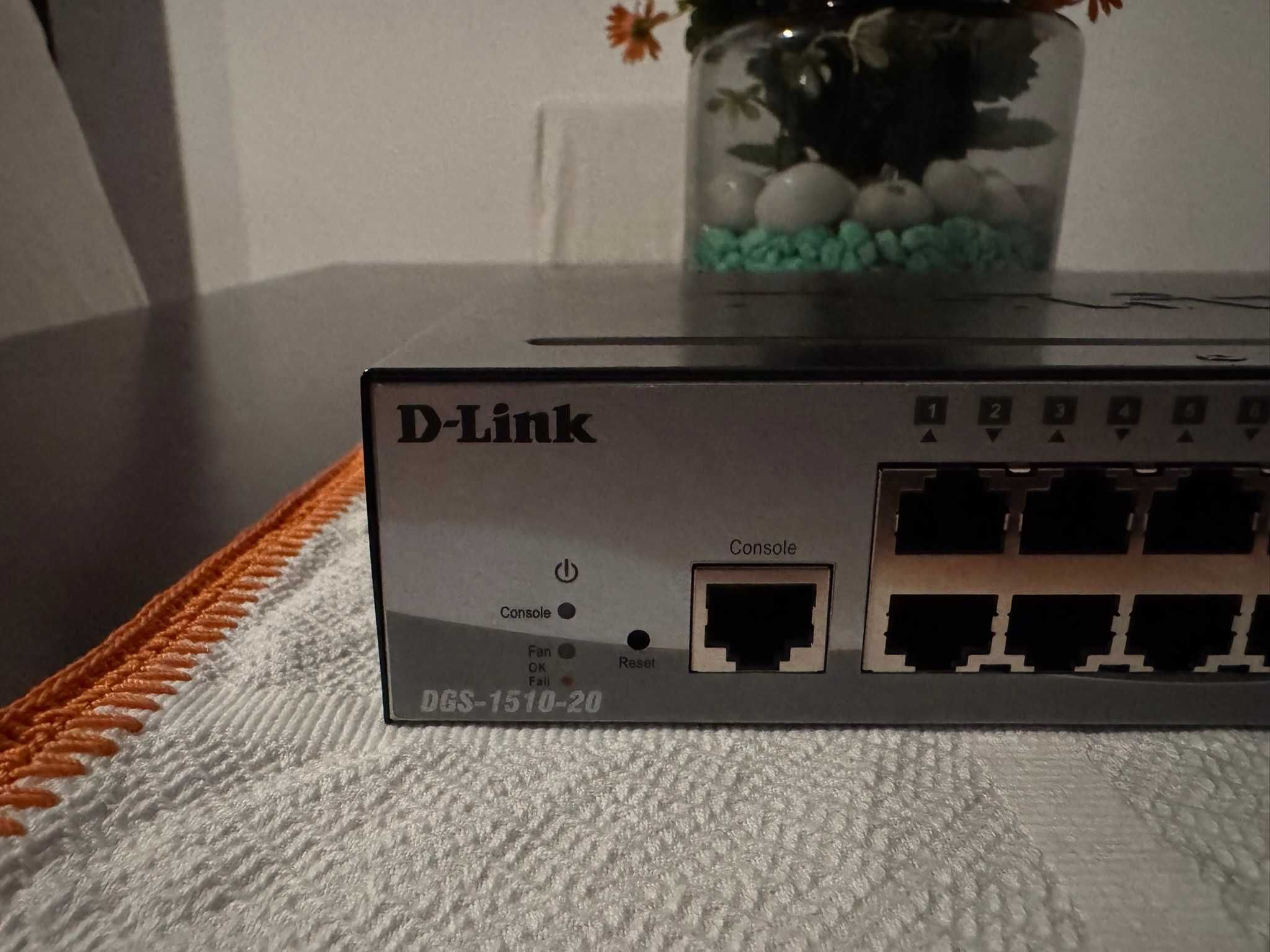 Switch D-Link DGS-1510-20 – 20 Portas Gigabit Managed