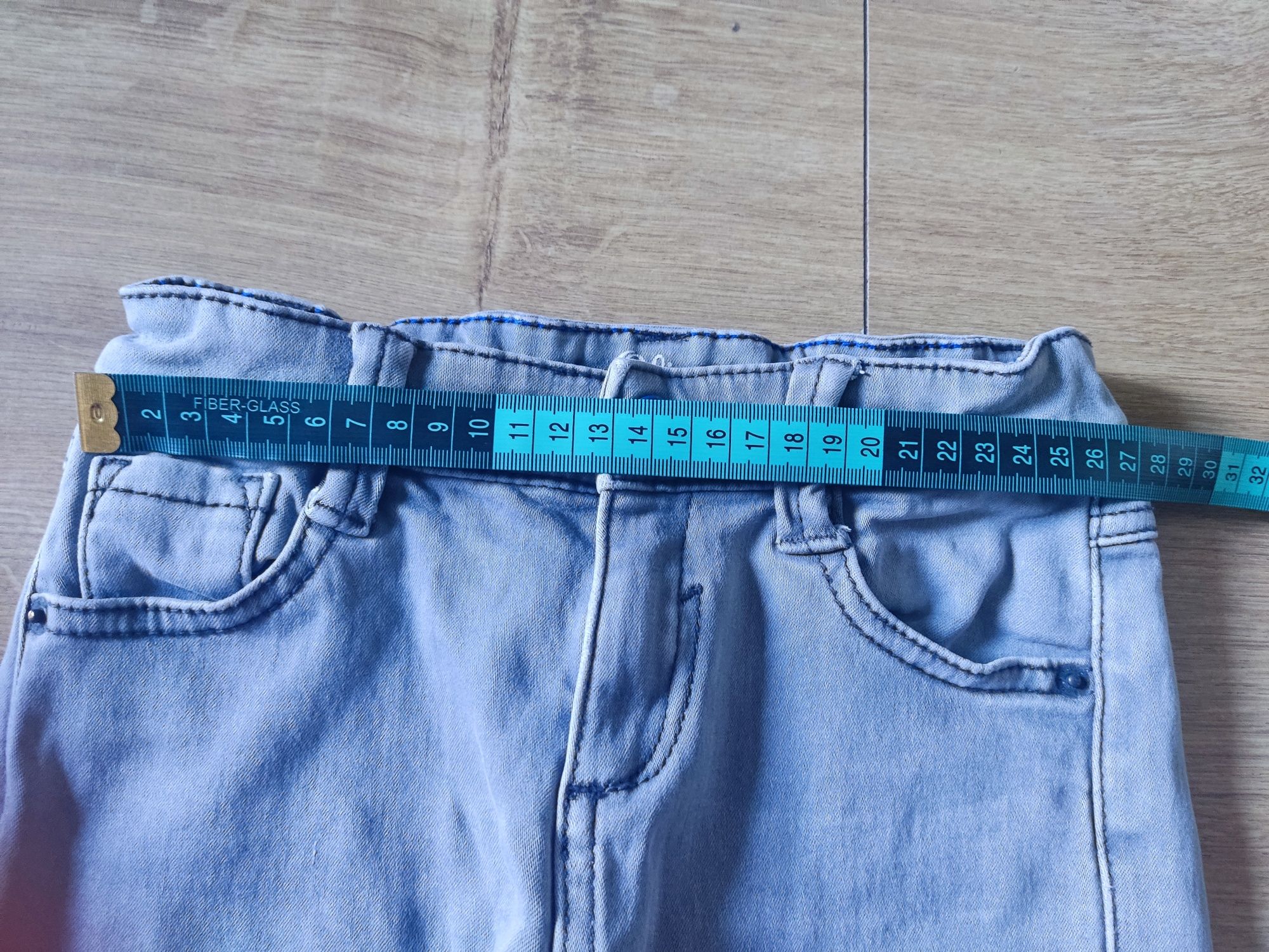 Spodnie chłopięce jeansowe denim szare jasne jeansy denim S.Oliver