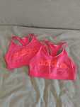 Stanik sportowy damski Adidas top bawełniany 2 sztuki plus GRATIS!!