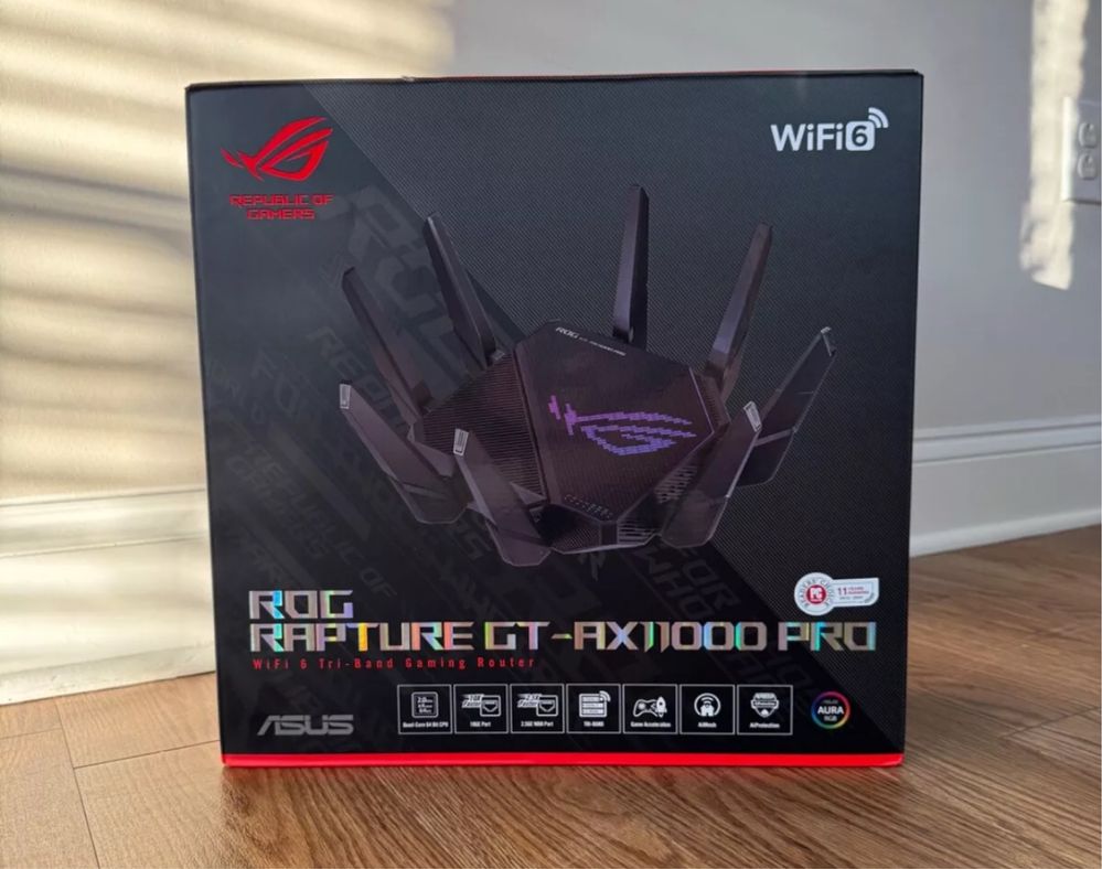 Роутер  маршрутизатор Asus ROG Rapture GT-AX11000 Pro 10GB