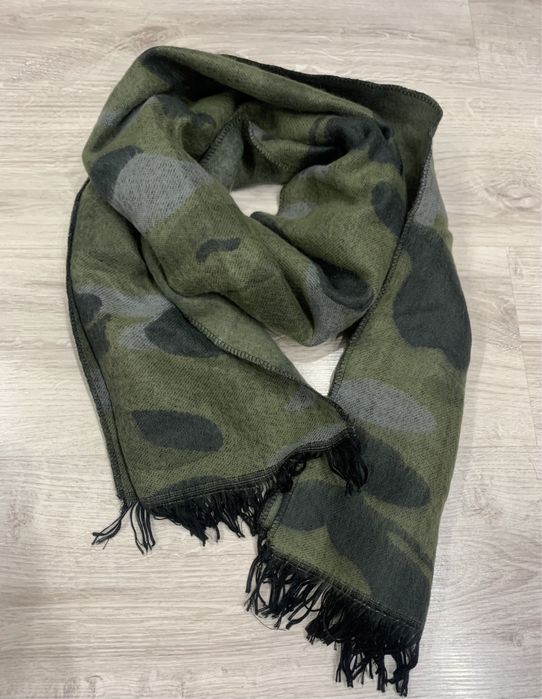 Теплющий шарф камуфляж в идеале