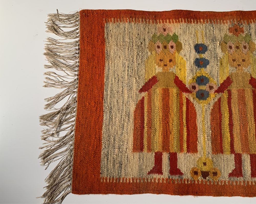 kilim Maria Domańska Łowiczanki Cepelia PRL