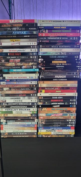 Dvd filmy 80 plyt