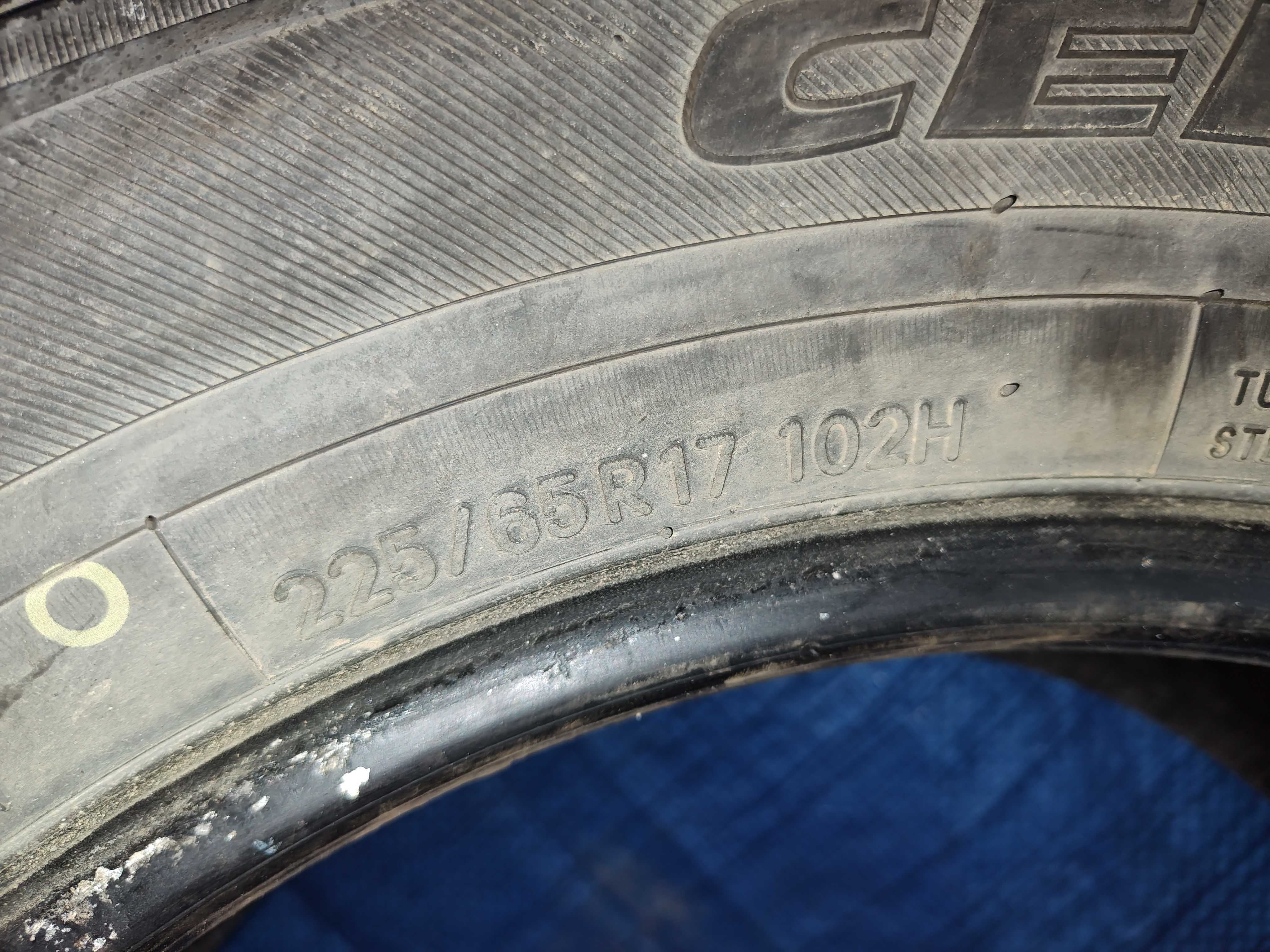 CELSIUS Rozmiar: 225/65R17 DOT: 3016 Grubość: 6,5 mm