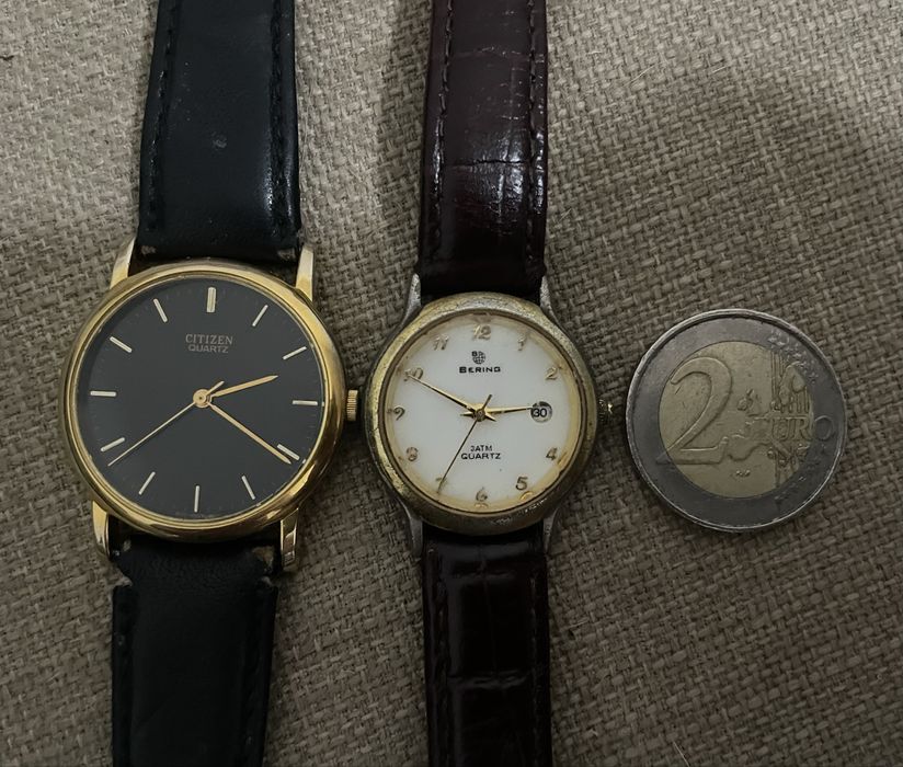 Relogios antigos vintage citizen e berin
