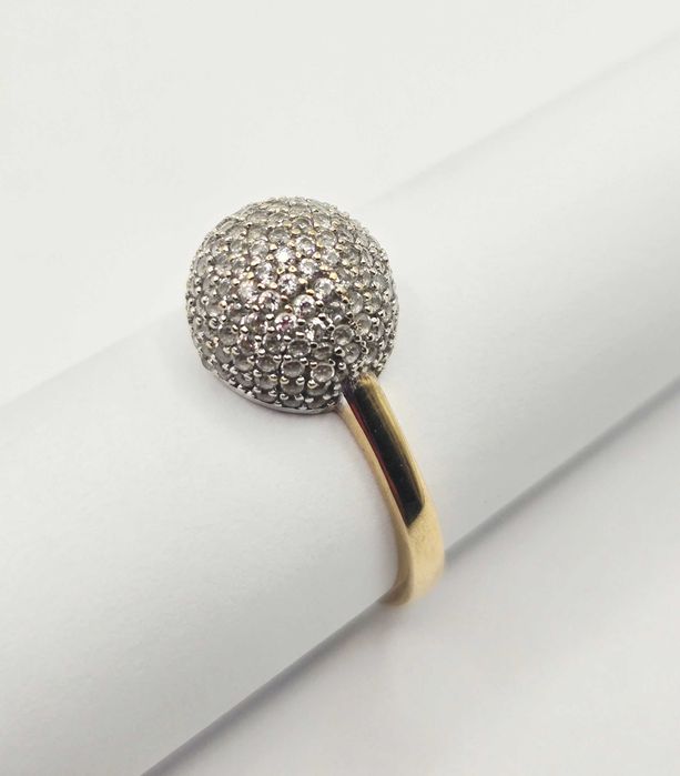 Pierścionek Złoty 585 waga 2,84gr Rozmiar 18