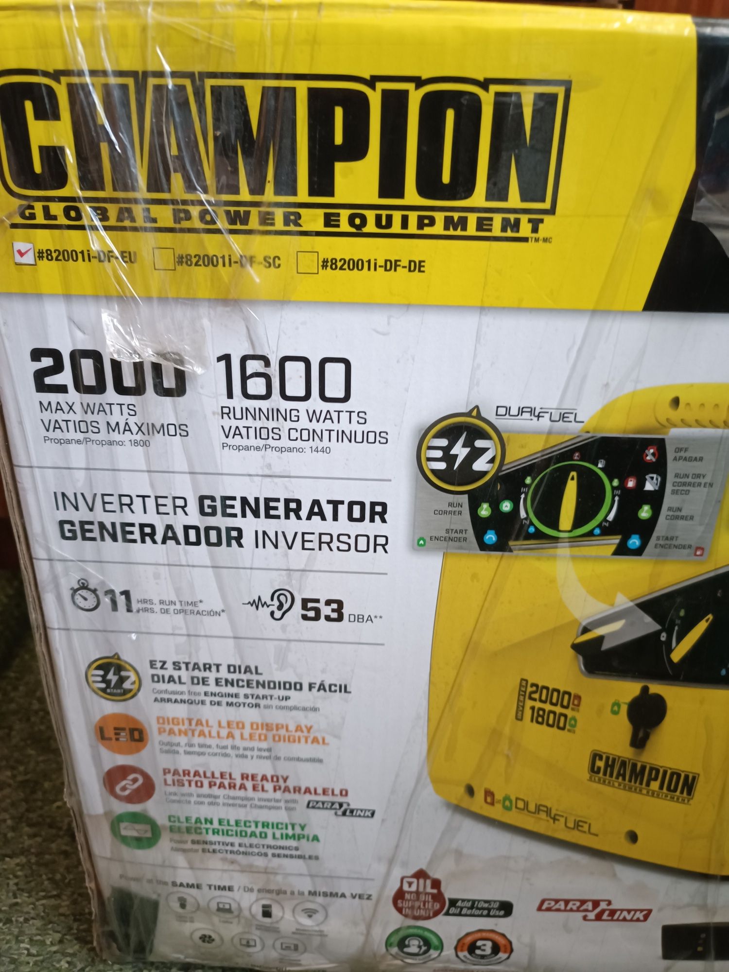 Генератор  Champion 2000