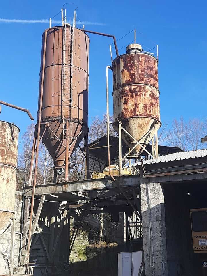 Silos przemysłowy na cement 70t