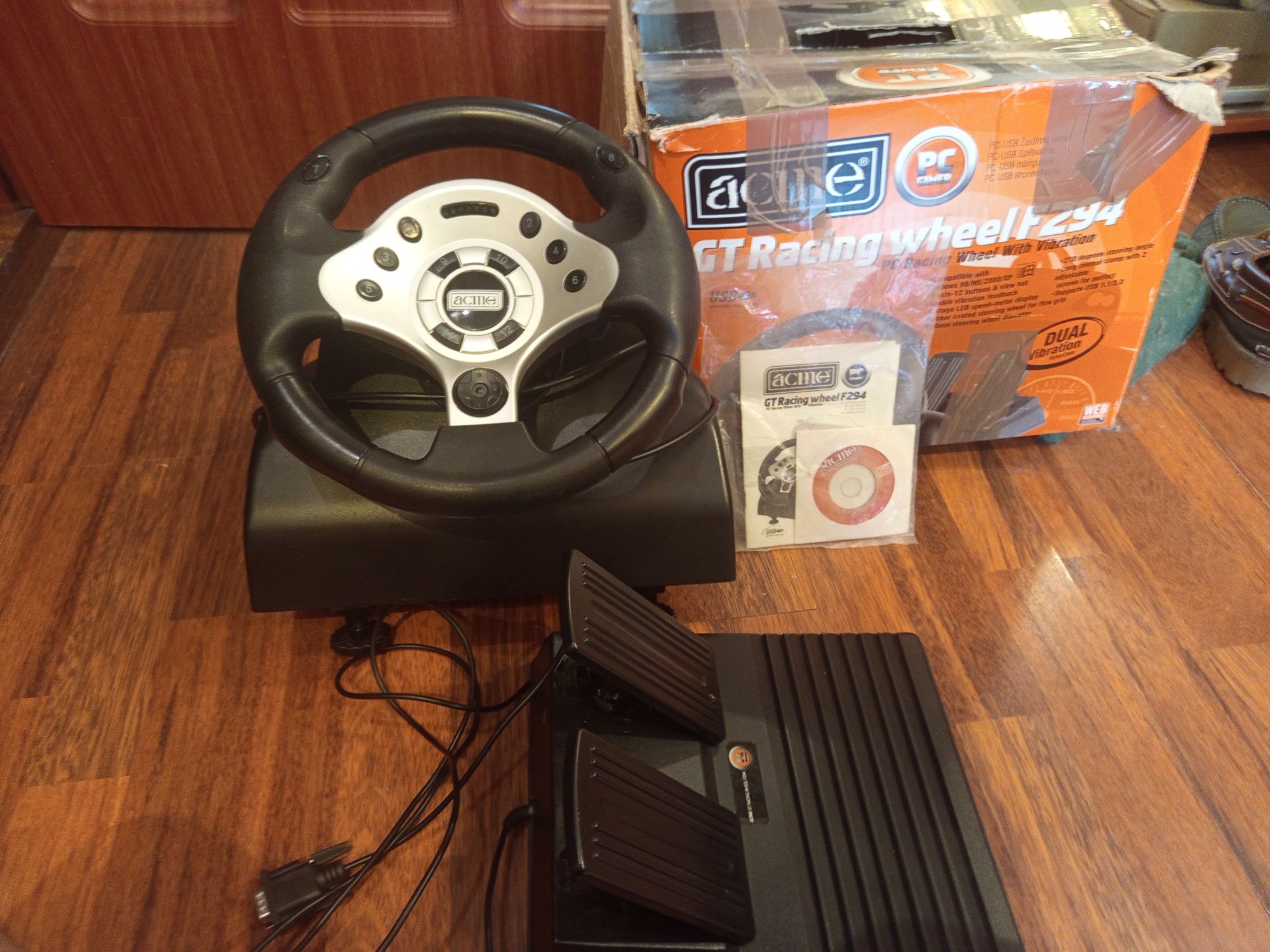 Игровой рульGT Rasing Wheel F 294