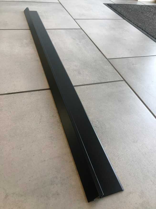 DIERRE Próg aluminiowy brąz , srebrny, czarny ,