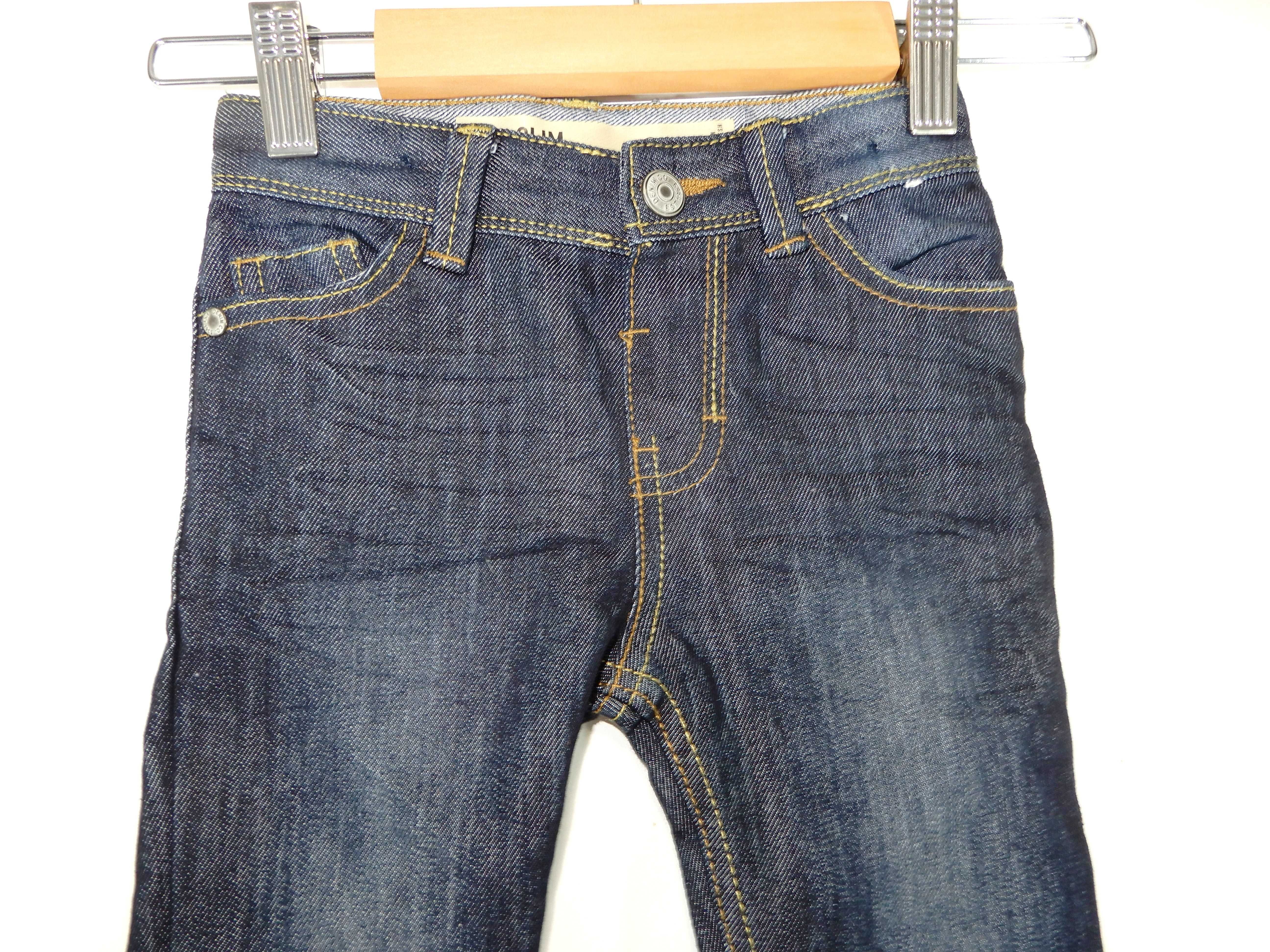 Spodnie jeansowe dżinsowe niebieskie Denim 92