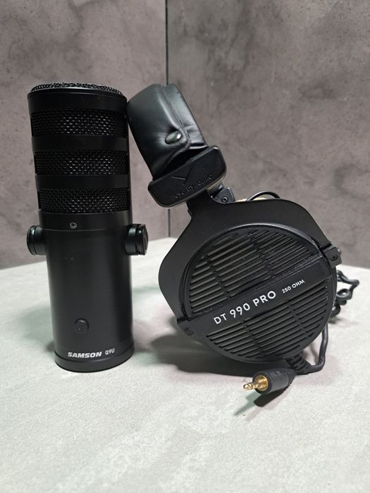 Студійний комплект: Samson Q9U+Focusrite Scarlett Solo+DT 990 Pro D983