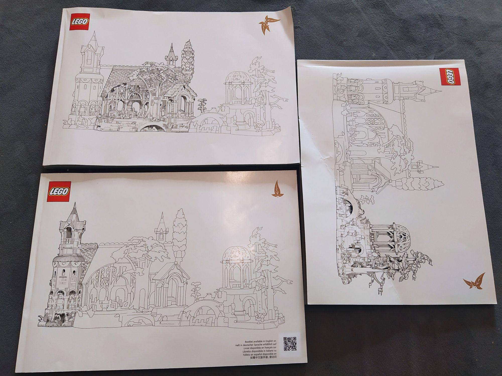 LEGO Icons 10316 Rivendell instrukcje Władca Pierścieni