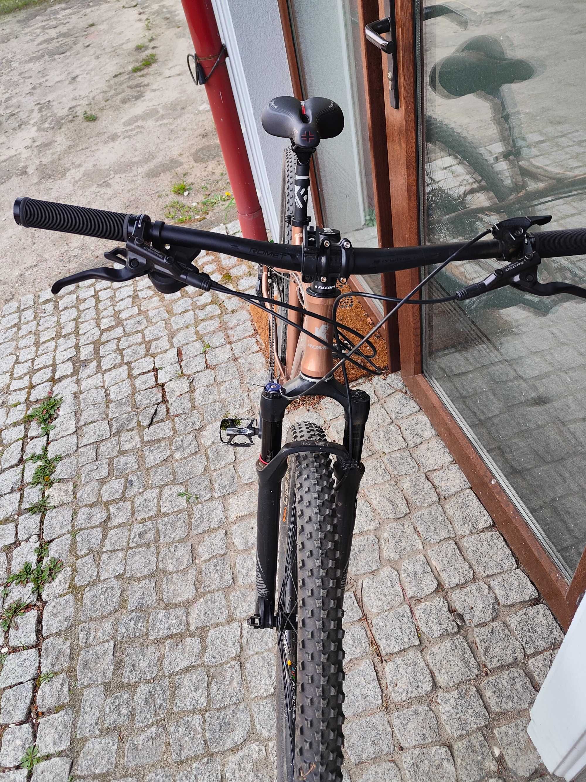 Rower MTB  M(17-18"), całość Deore 1x11