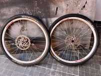 Rodas RCZ 26”  + Discos Travao + Cassete