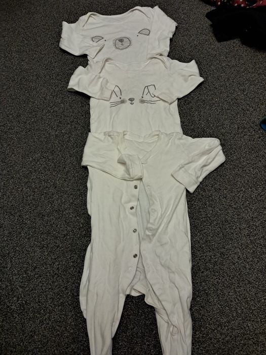 Piżamki jednoczęściowe pajacyk, dla dziewczynek rozm.74/80