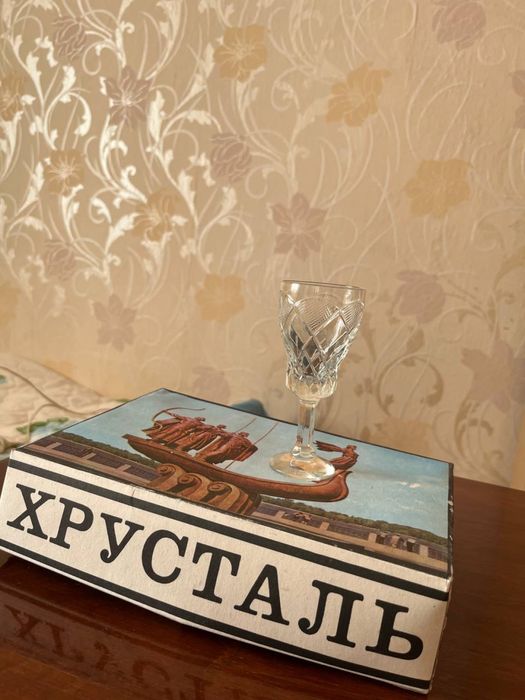 Хрусталь стаканы и рюмки