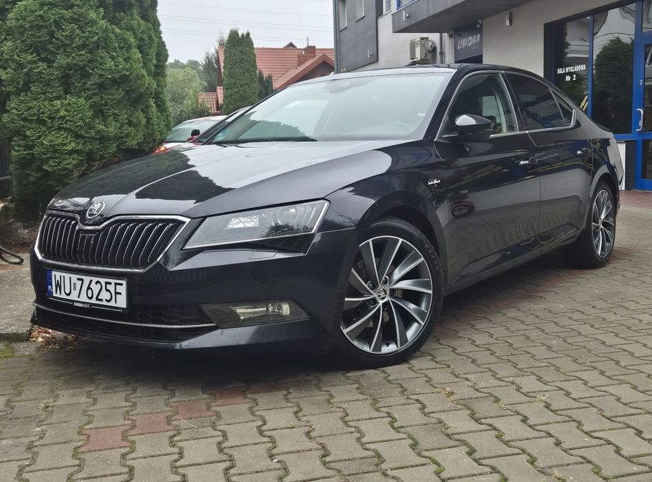 Skoda Superb Skoda Superb III 2.0 TDI 190 KM, L&K DSG, Aktywny Tempo, Klima Alu