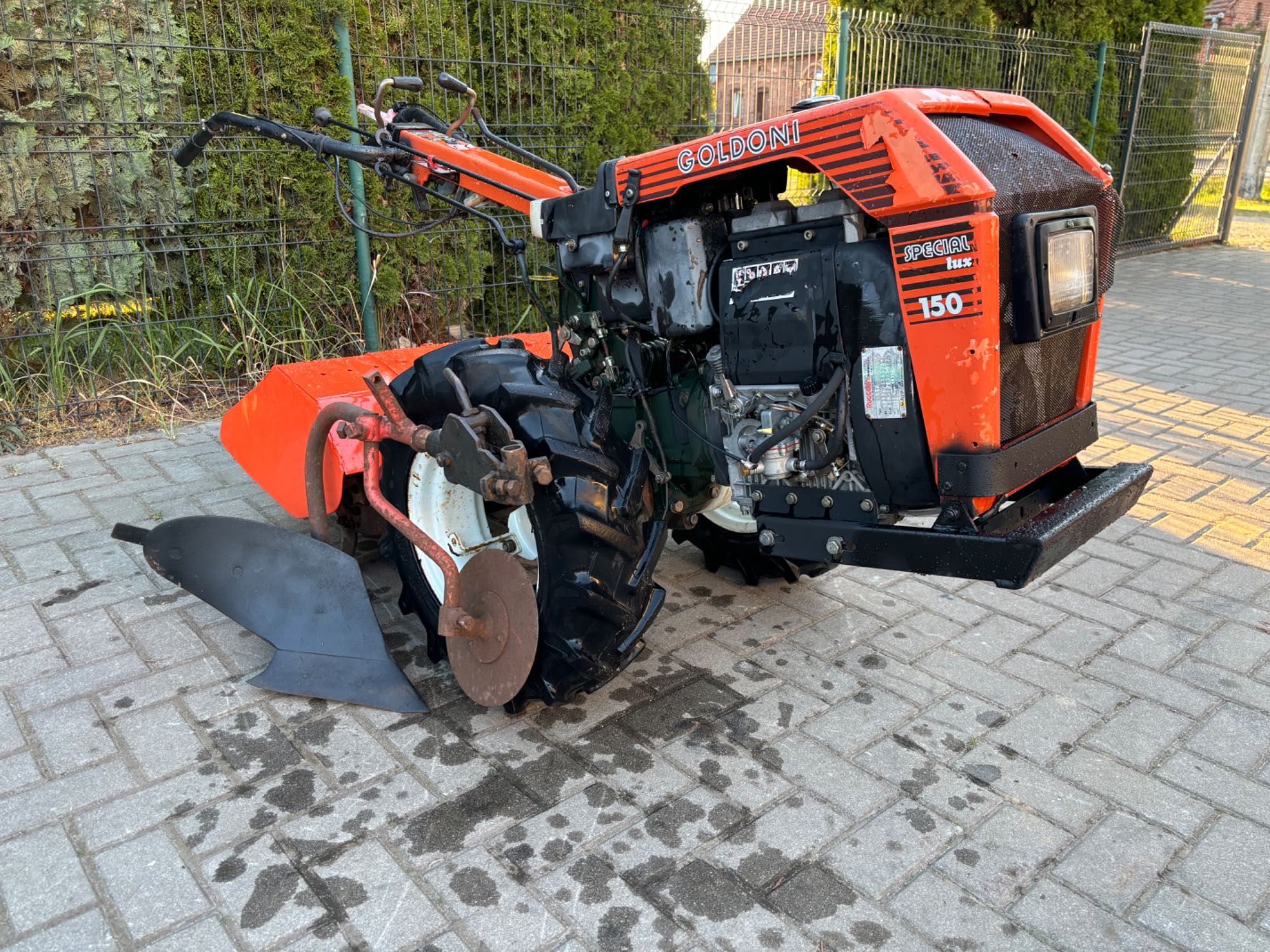 Traktorek Dzik Glebogryzarka Goldoni 150 diesel 2cyl bcs plug Ferrari