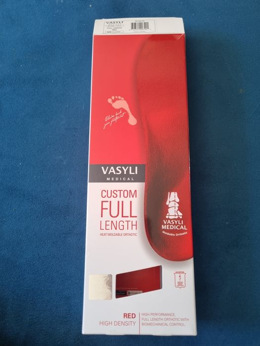 Wkładki do butów lecznicze Vasyli Medical rozmiar 12 12,5 13