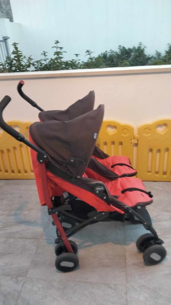 Carrinho de bebé  gémeos