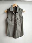 Pimkie Kamizelka bez rękawów khaki XS