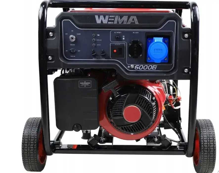 Генератор бензиновий WEIMA 7.2/7.4 кВт, 25 л, 4-тактний, однофазний