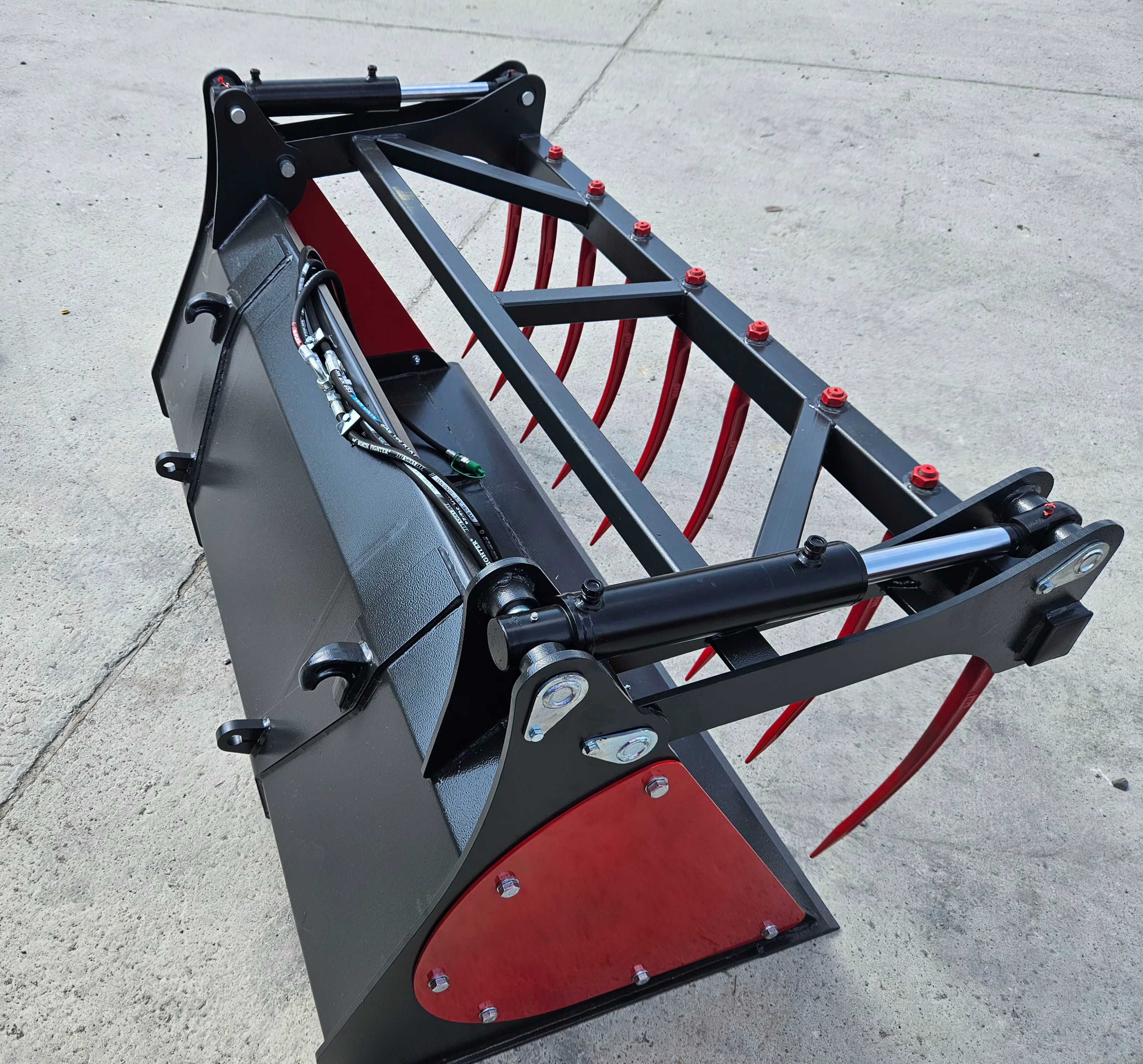 ŁYŻKO-KROKODYL osprzęt do ład.euro/sms/MAILLUX/tłok/FAUCHEUX/jcb/MERLO