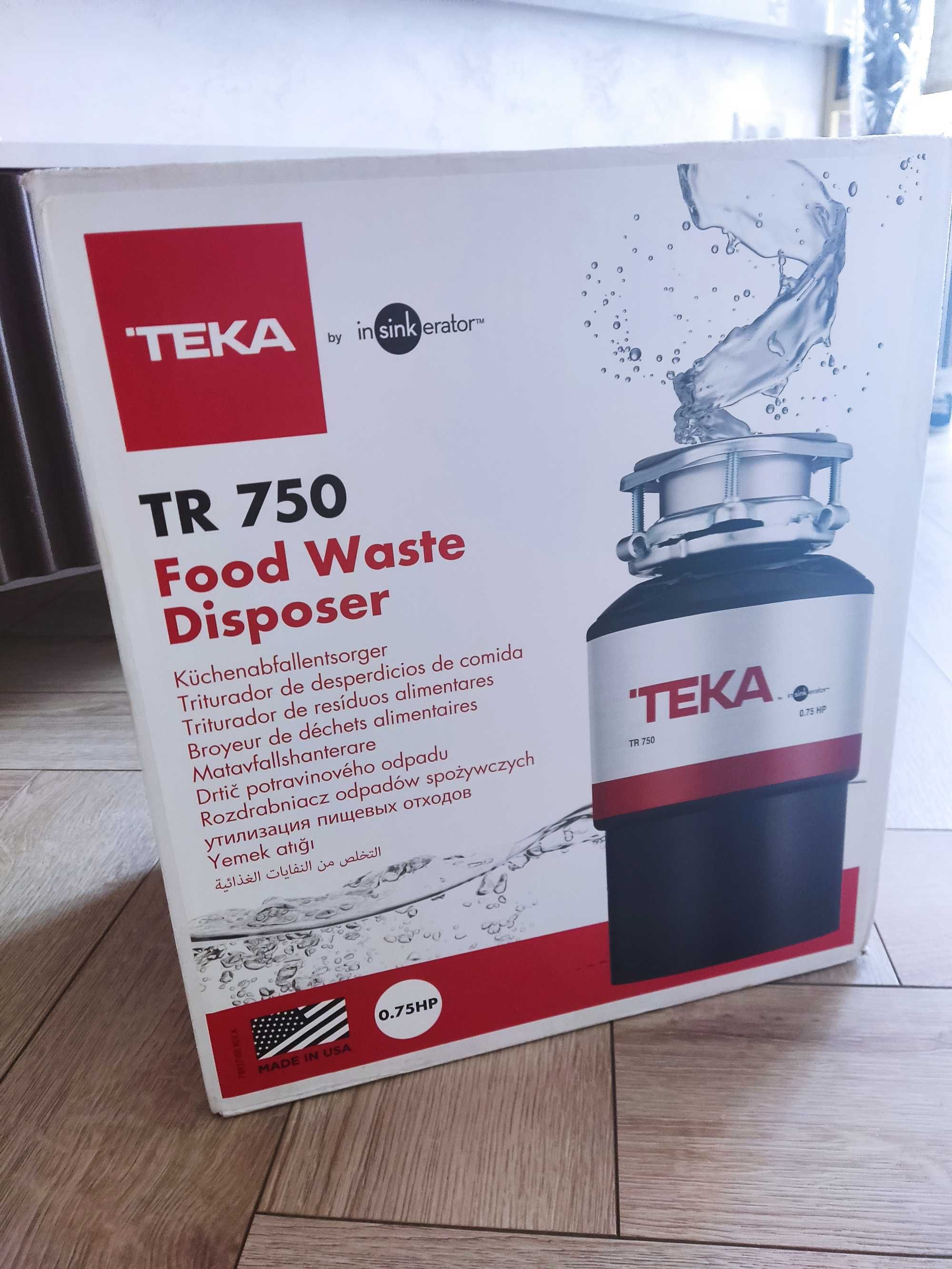 Подрібнювач харчових відходів Teka TR 750 в мийку