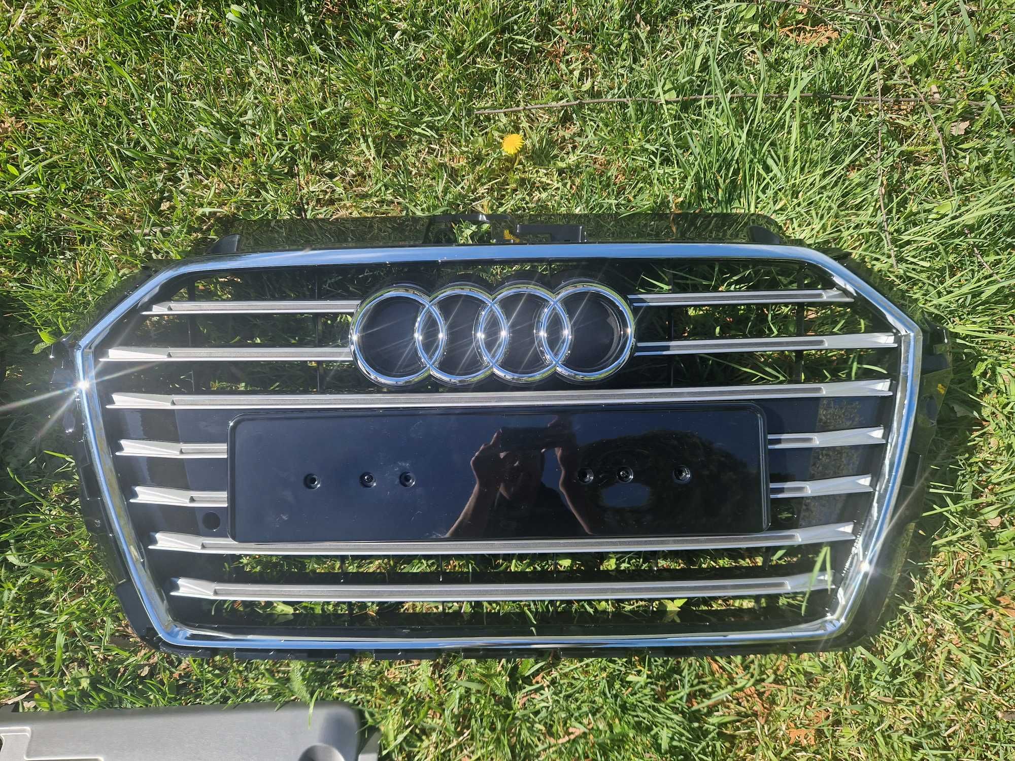 Решетка Радиатора в стиле S-Line на Audi A3 8V 2016-2020г ауди а3
