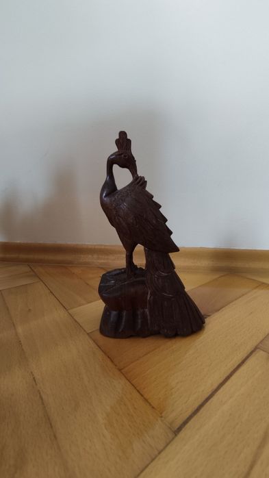 Figurki drewniane rzeźby unikat rękodzieło