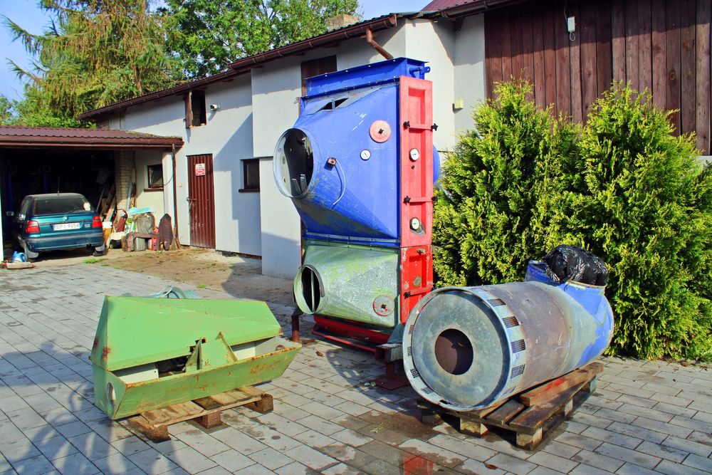 Suszarnia do kukurydzy zboża gryki soji słoecznika w ruchu ciągłym